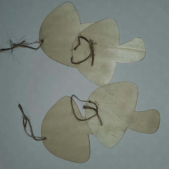 Antler Haven Designs Hanging Mushroom Ornaments Set of 4 - Picture 8 of 8
